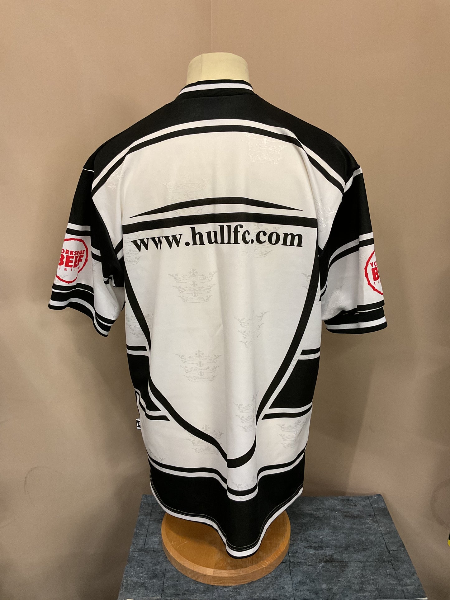 HULL FC 2001 HOME SHIRT - SIZE - L
