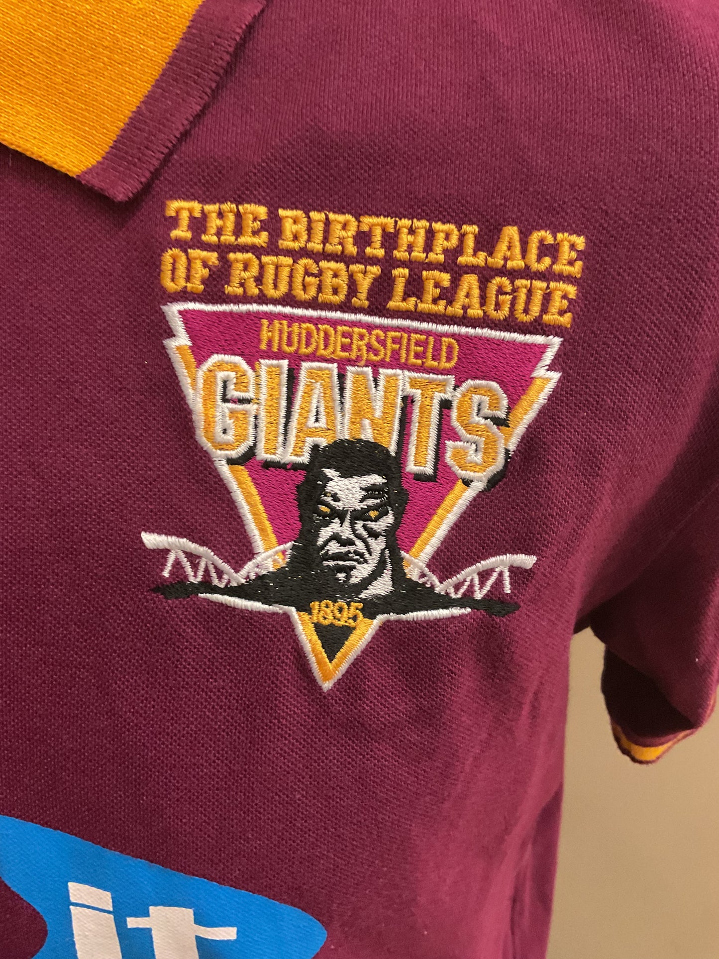 HUDDERSFIELD YELLOW COLLAR POLO