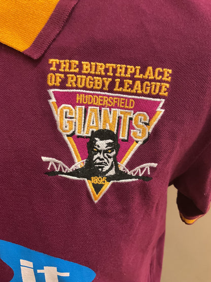 HUDDERSFIELD YELLOW COLLAR POLO