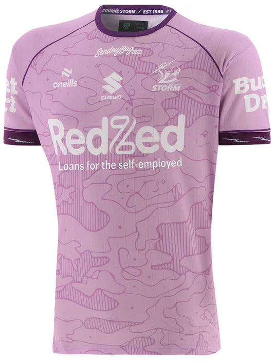 MELBOURNE STORM 2026 TRAINING TEE LILAC