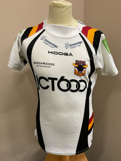 RETRO BRADFORD BULLS ACADEMY MATCH WORN SHIRT #9