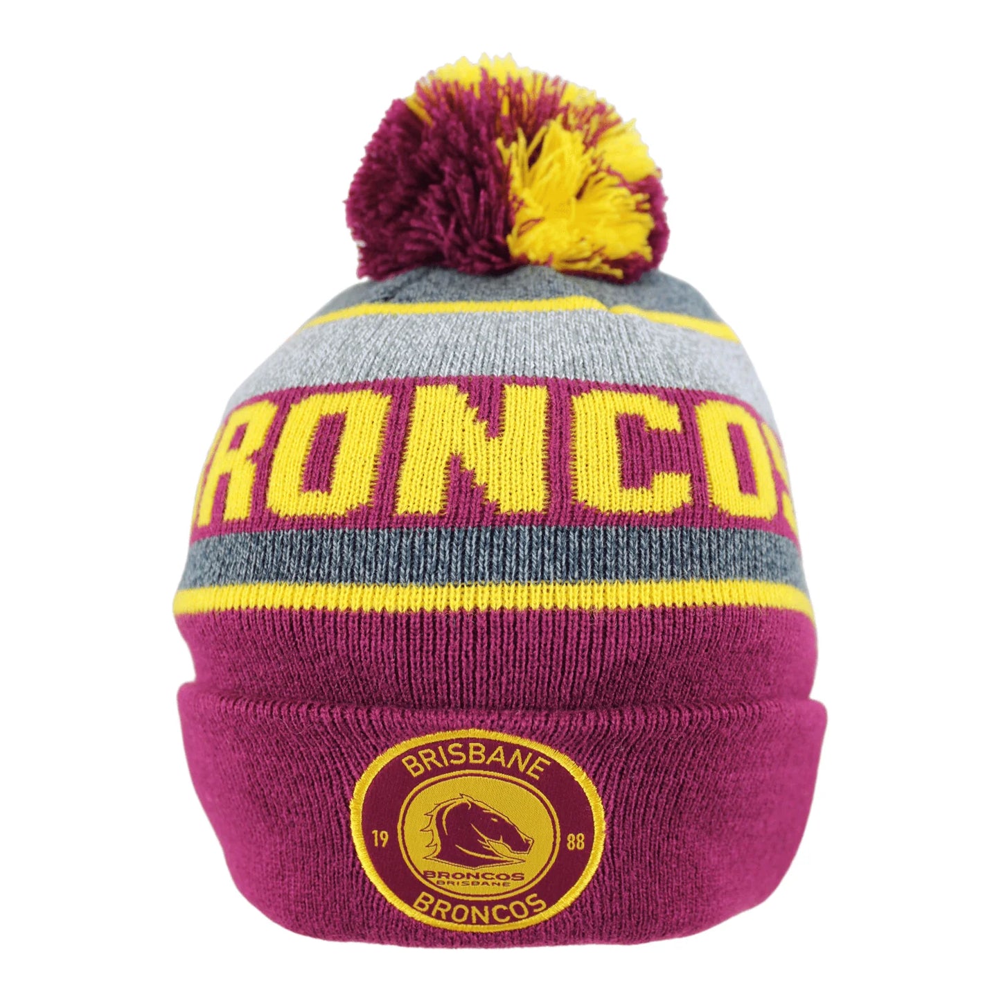 BRISBANE BRONCOS TUNDRA BEANIE