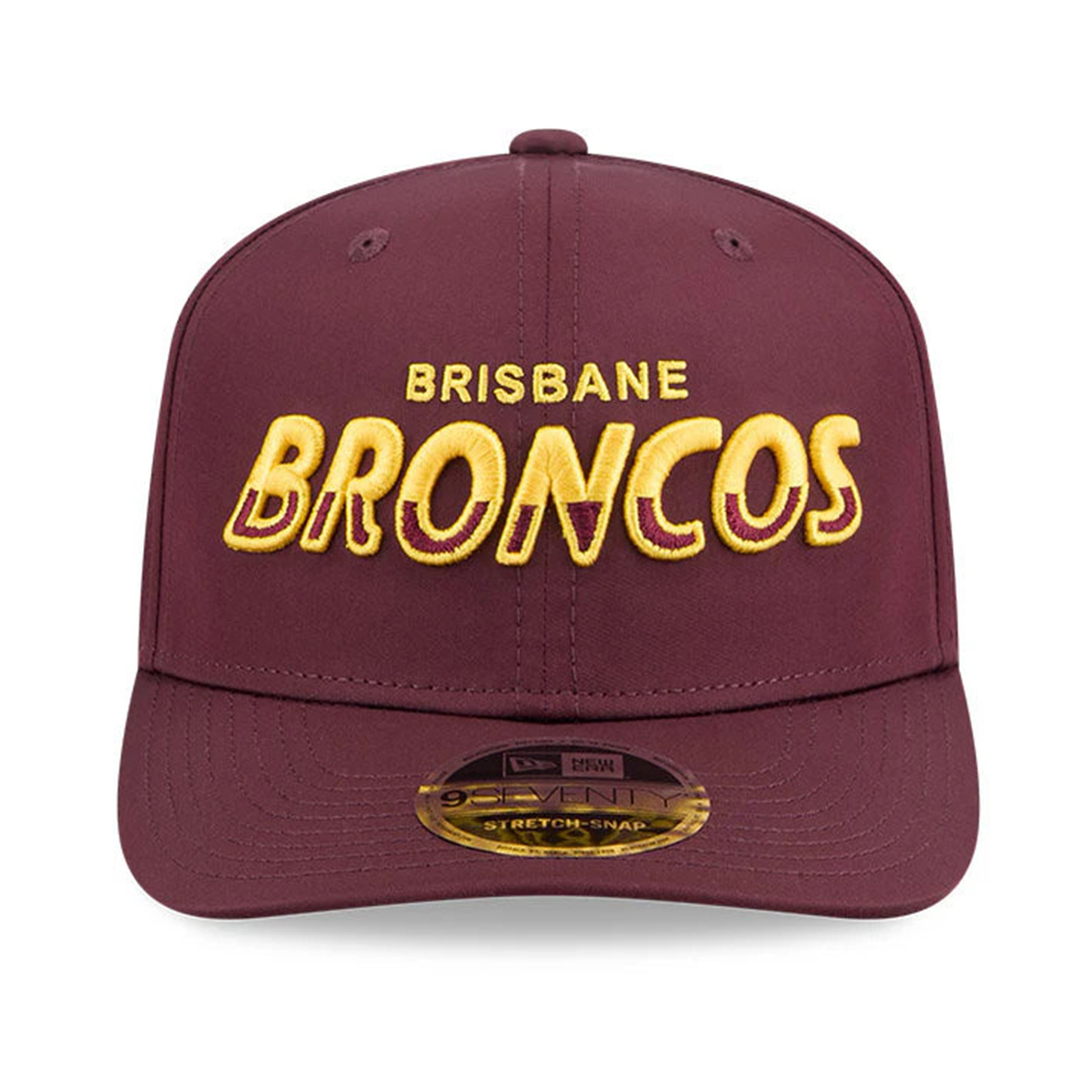 970 NRL26 SPLIT SCRIPT BRISBANE BRONCOS CAP