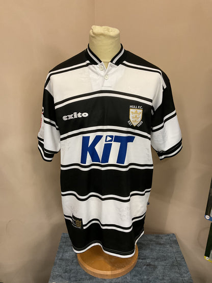 HULL FC 2001 HOME SHIRT - SIZE - L