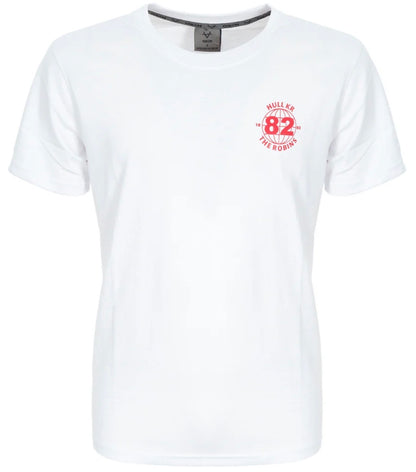 WHITE ROBINS PRINT TEE