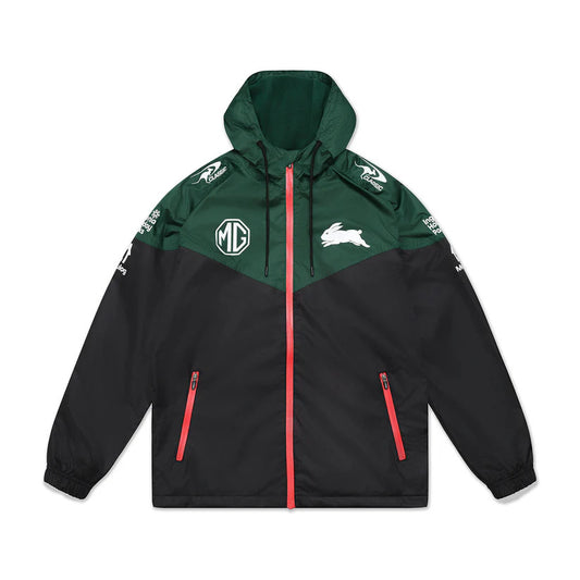 SOUTH SYDNEY RABBITOHS WET WEATHER JACKET BLACK
