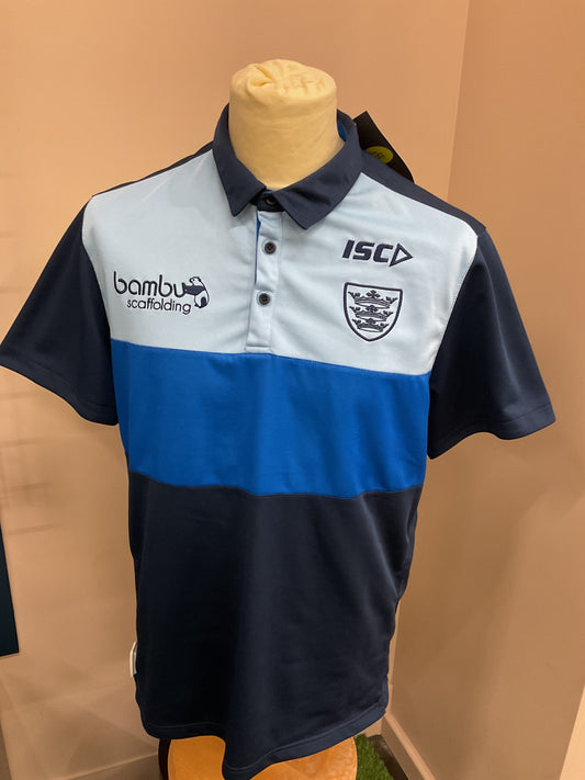 HULL FC BLUE MEDIA POLO