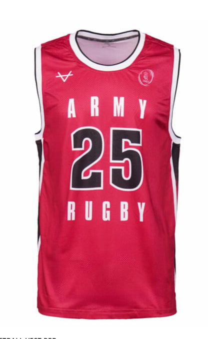 ARU 25 STORM BASKETBALL VEST RED