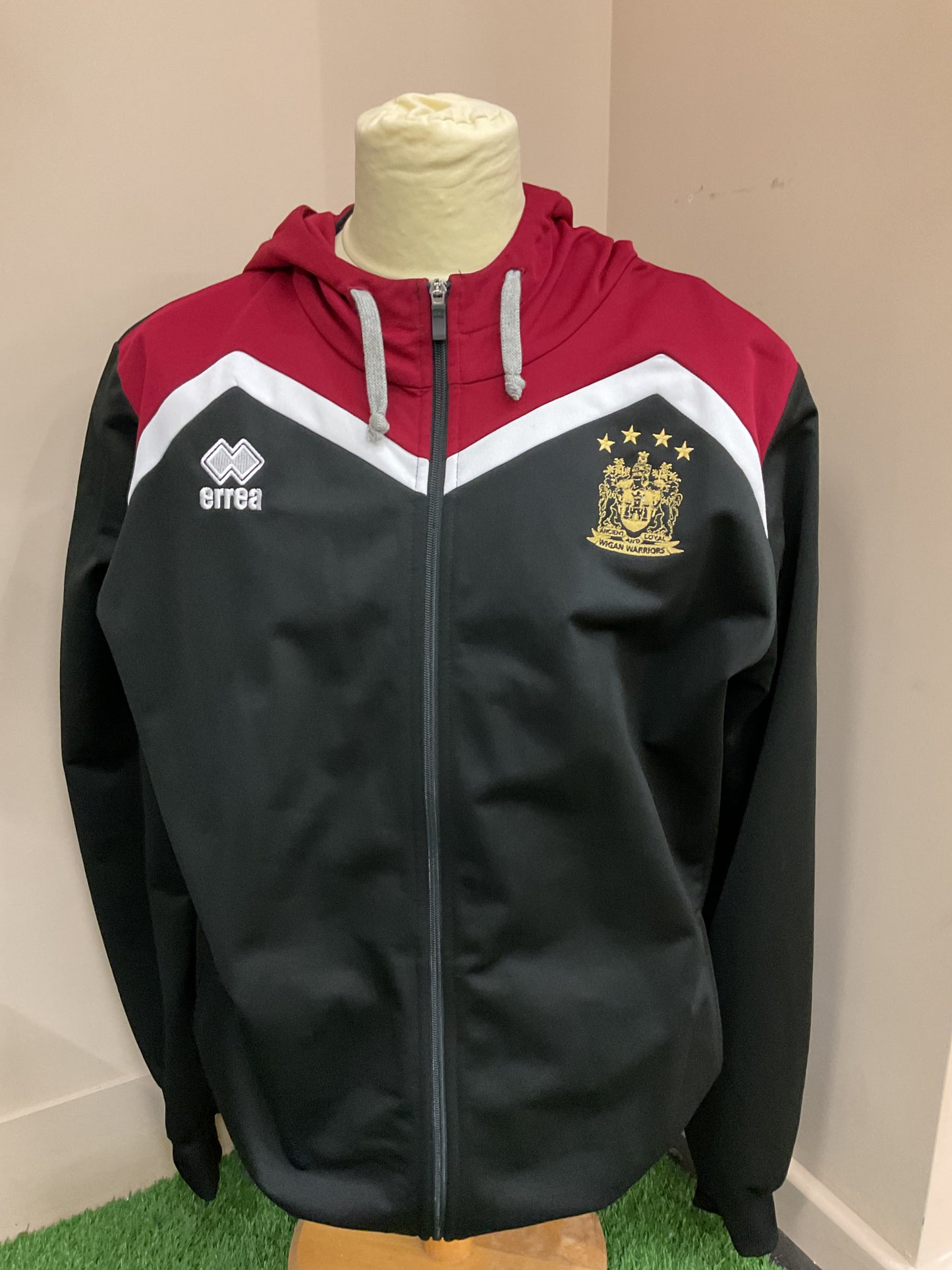 WIGAN WARRIORS FZ HOODIE