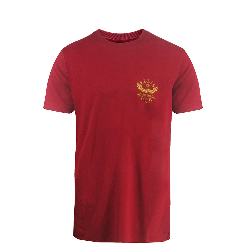 ELLIS RUGBY BURGUNDY TEE