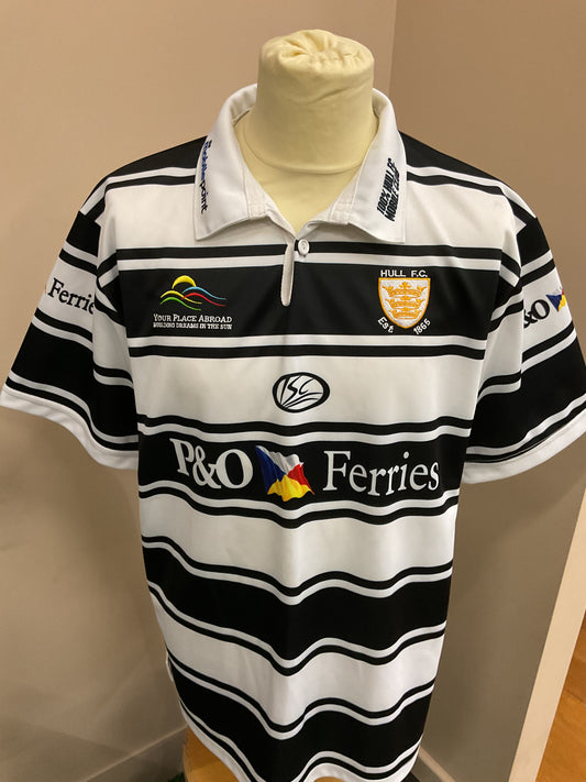 HULL FC 2008 HOME SHIRT SIZE - 2XL