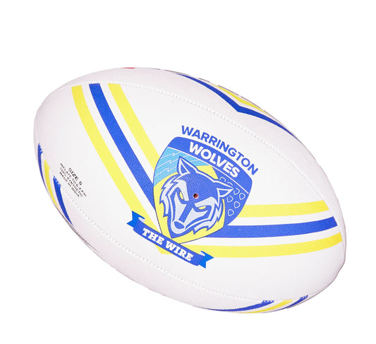 WARRINGTON WOLVES CHEVRON BALL SIZE 5