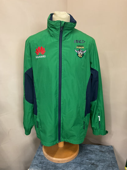 CANBERRA RAIDERS WINDBREAKER JACKET - SIZE - L