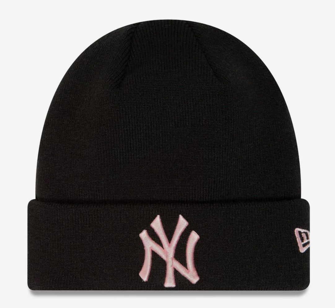 NEW ERA PINK LOGO BEANIE