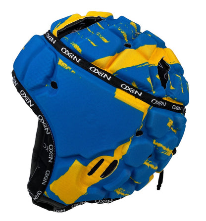 OXEN PRO HEADGUARD BLUE AND YELLOW