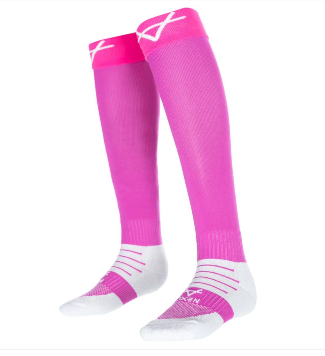 HULL KR 2024 ELECTRIC PINK SOCKS