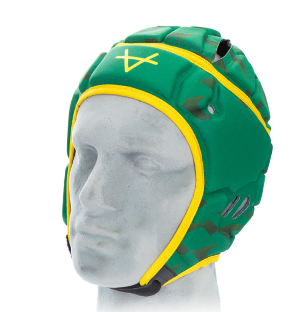 OXEN PRO HEADGUARD GREEN AND GOLD