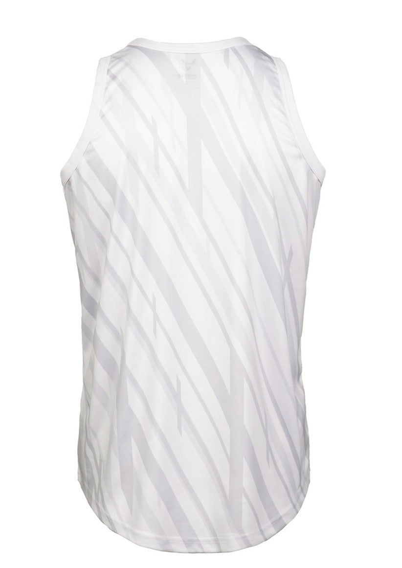 ERL 2026 Warm Up Singlet White