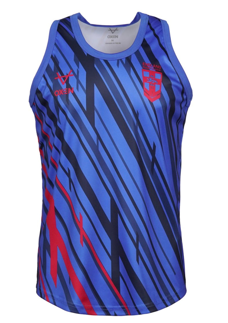 ERL 2026 Warm Up Singlet Navy