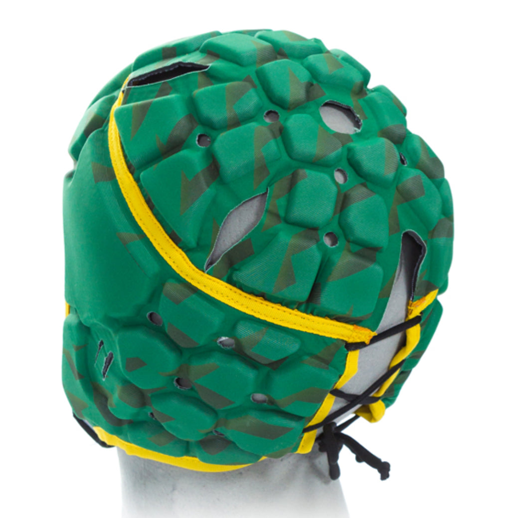 OXEN PRO HEADGUARD GREEN AND GOLD