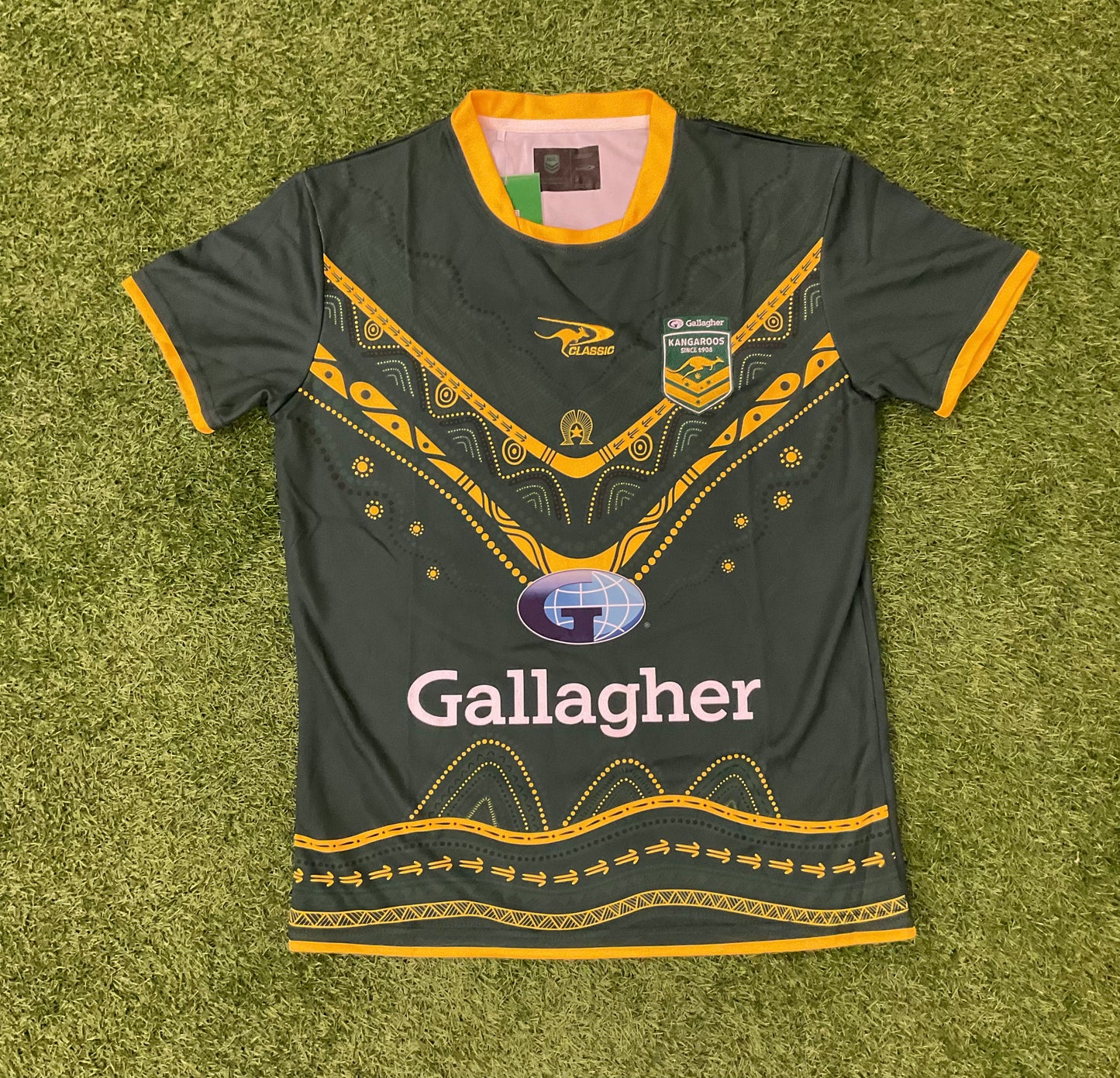 KANGAROOS TRAINING JERSEY GREEN