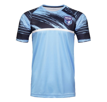 NSW TRAINING T-SHIRT ADULT SKY