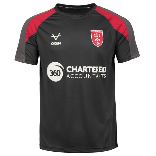 HULL KR 2027 CHARCOAL TRAINING TEE