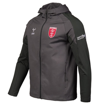 HULL KR 2027 CHARCOAL PLAYERS FZ HOODY