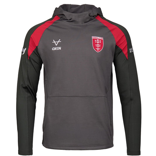 HULL KR 2027 CHARCOAL PLAYERS HOODY