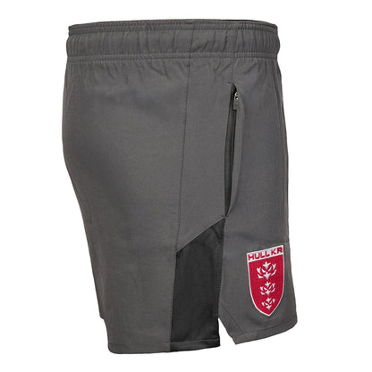 HULL KR 2027 CHARCOAL PLAYERS SHORTS