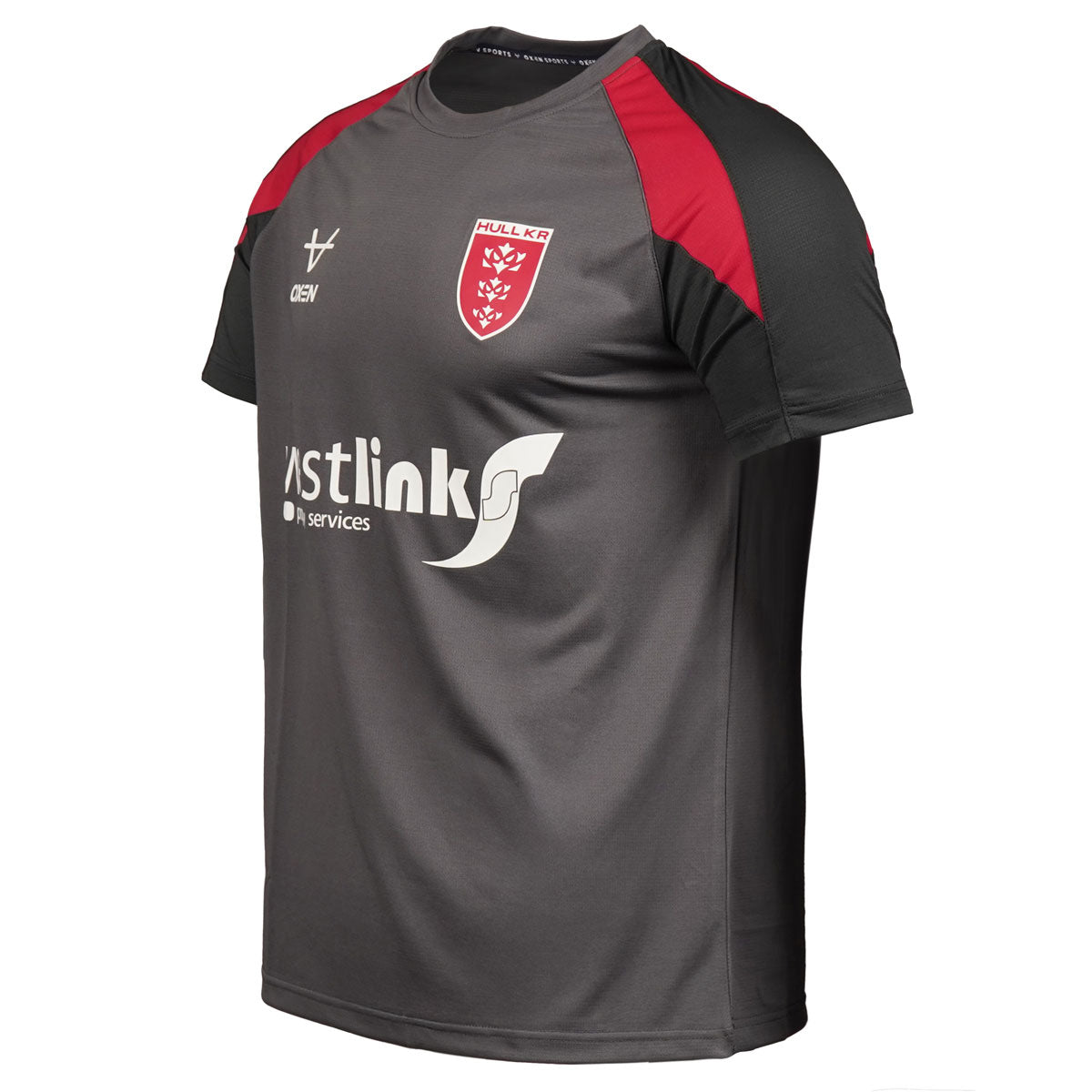 HULL KR 2027 CHARCOAL TRAINING TEE