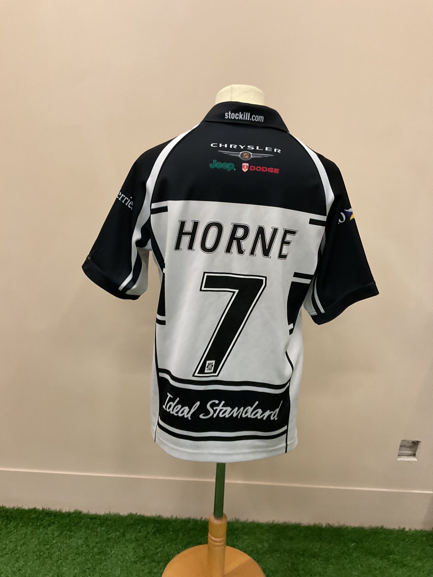 HULL FC 2007 HOME SHIRT HORNE SIZE -M