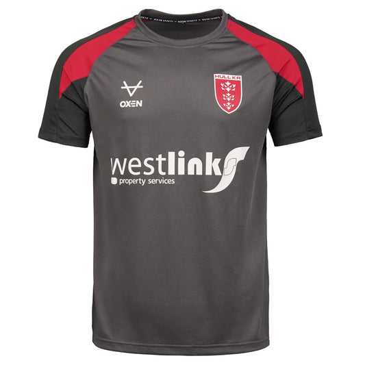 HULL KR 2027 CHARCOAL TRAINING TEE