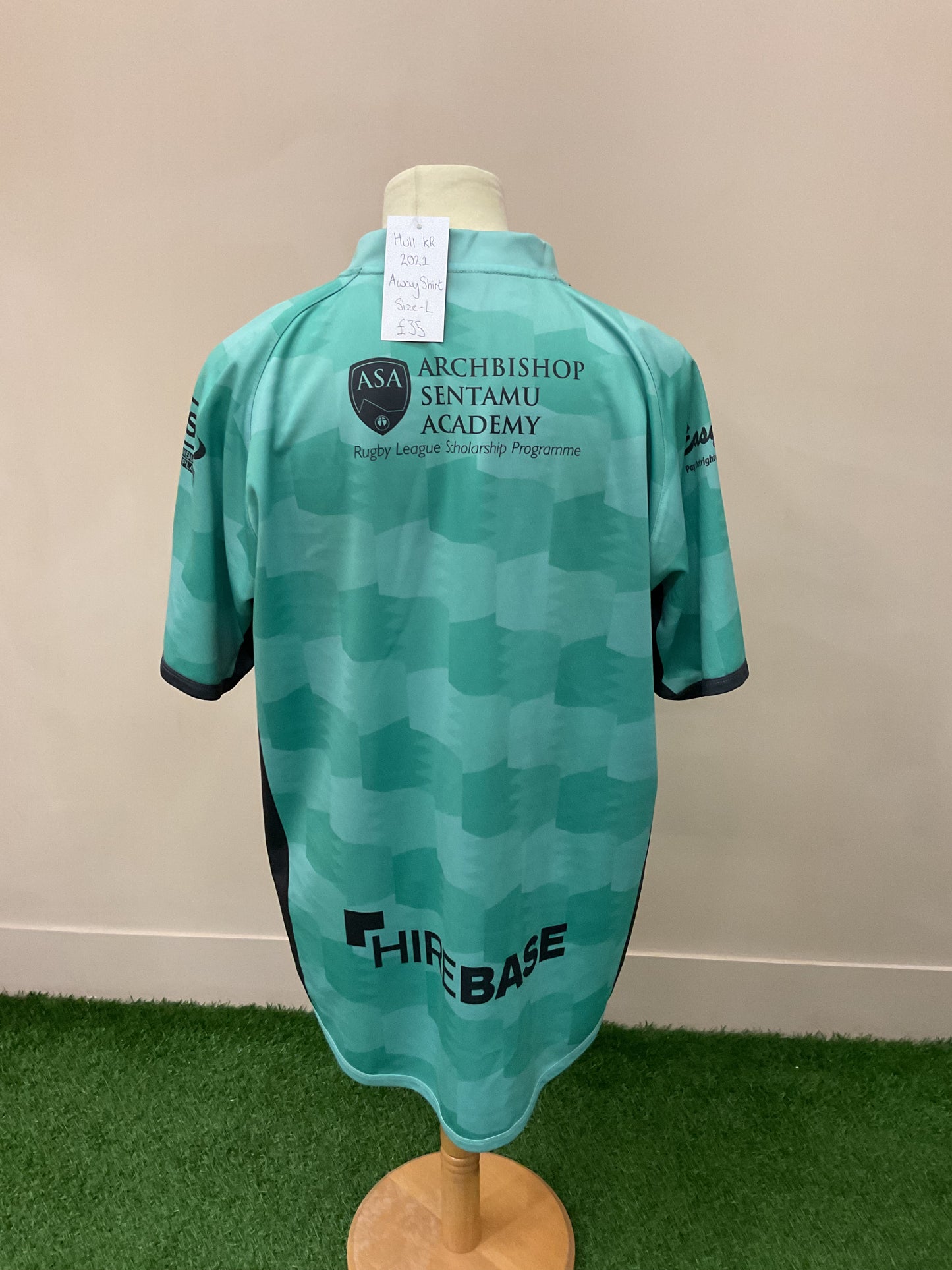 HULL KR 2021 AWAY SHIRT  -SIZE L