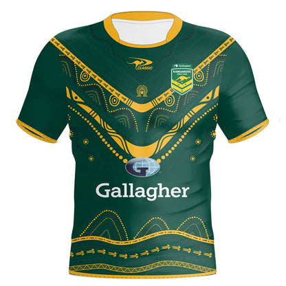 KANGAROOS TRAINING JERSEY GREEN
