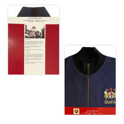 ELLIS RUGBY 1871 LAW SWEATSHIRT ZIPPER