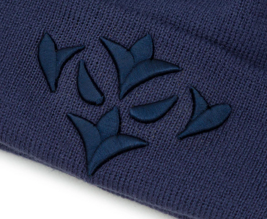 HULL KR NEW ERA TONAL NAVY CUFF BEANIE