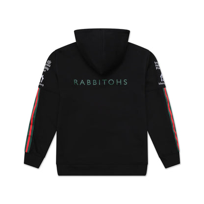 SOUTH SYDNEY RABBITOHS BLACK HOODY