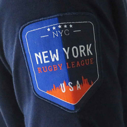 ELLIS RUGBY NAVY NEW YORK TEEq