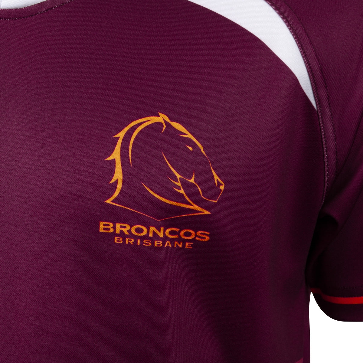 BRISBANE BRONCOS YOUTH SUPPORTER SHIRT 25