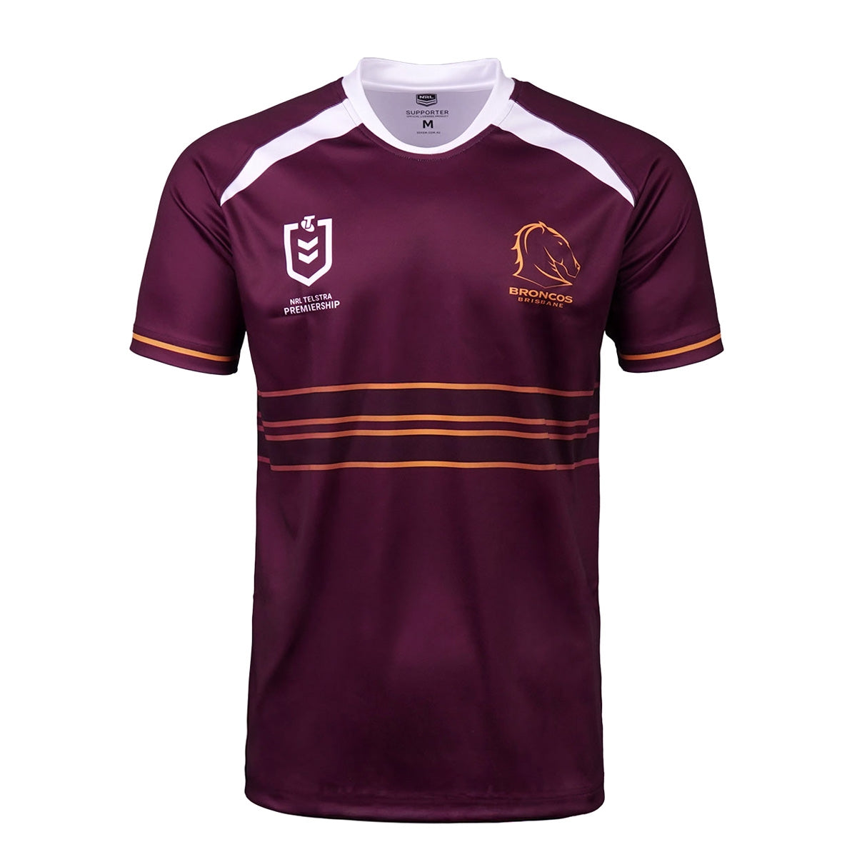 BRISBANE BRONCOS YOUTH SUPPORTER SHIRT 25