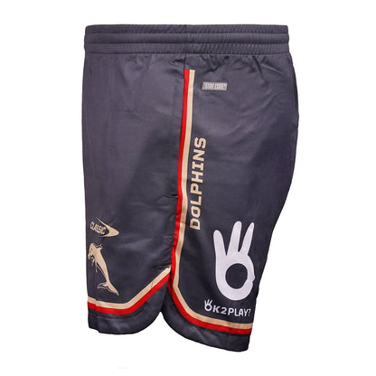 DOLPHINS CHARCOAL TRAINING SHORTS