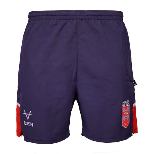 OXEN ENGLAND RUGBY LEAGUE NAVY SHORTS