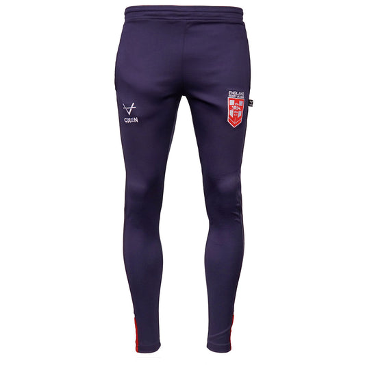 OXEN ENGLAND RUGBY LEAGUE  NAVY SKINNY TRAINING PANTS