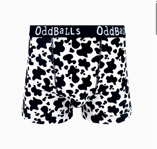 ODDBALLS FAT COW MENS BOXERS