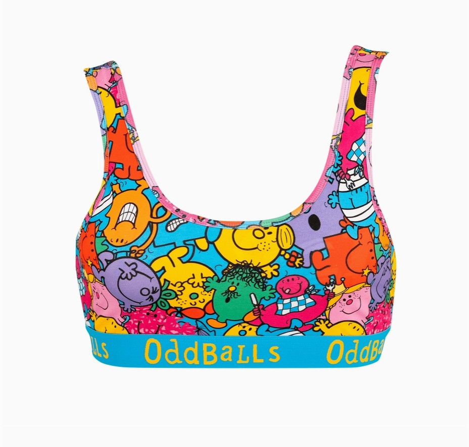 ODDBALLS LITTLE MISS/MR MEN BRALETTE