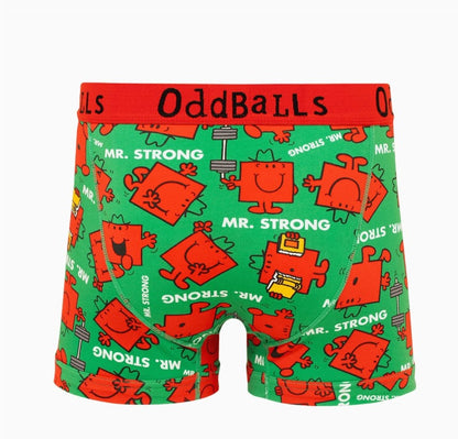 ODDBALLS MR STRONG MENS BOXERS
