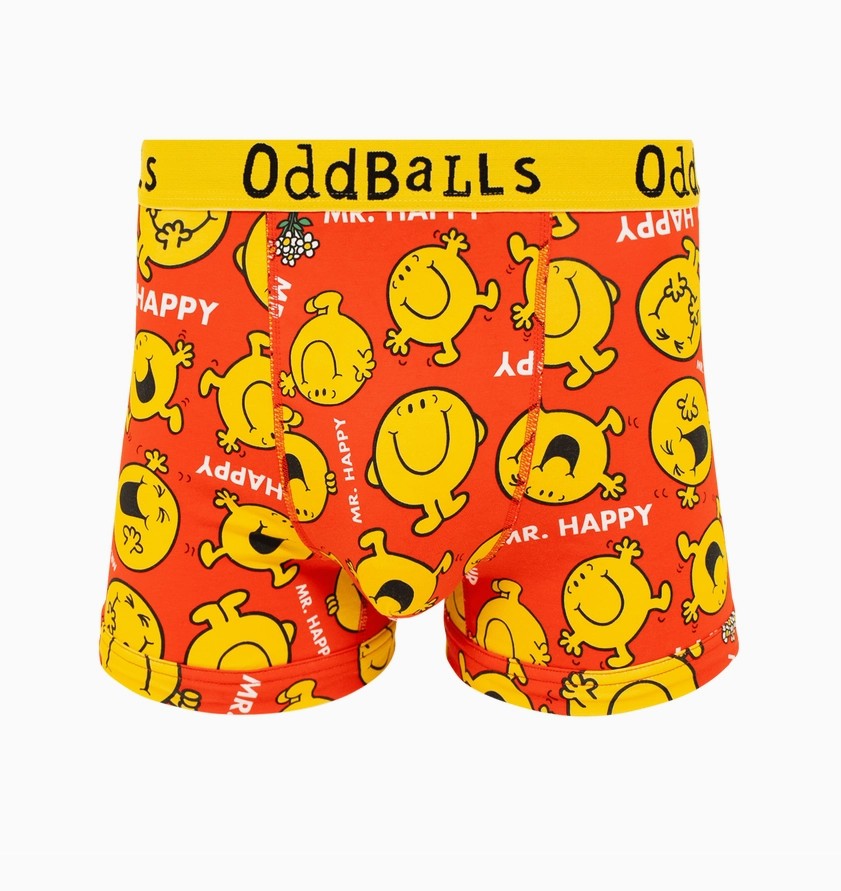 ODDBALLS MR HAPPY BOXERS
