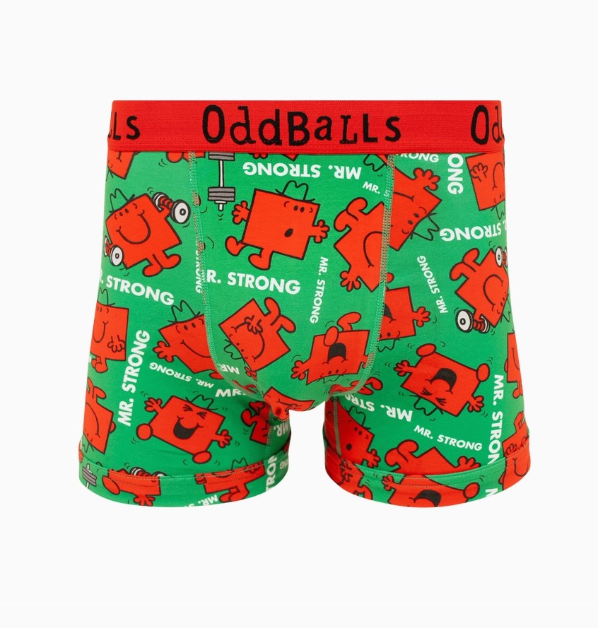 ODDBALLS MR STRONG MENS BOXERS