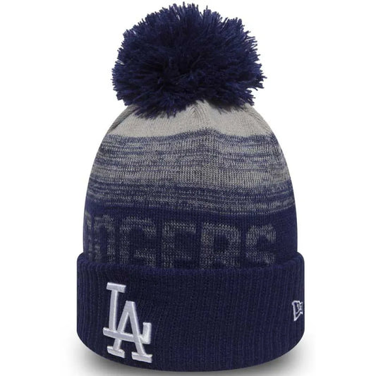 LA DODGERS NEW ERA BOBBLE HAT